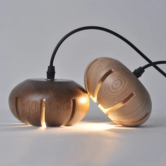 Дизайнерская люстра CAPSULES D60 Light wood от ImperiumLoft