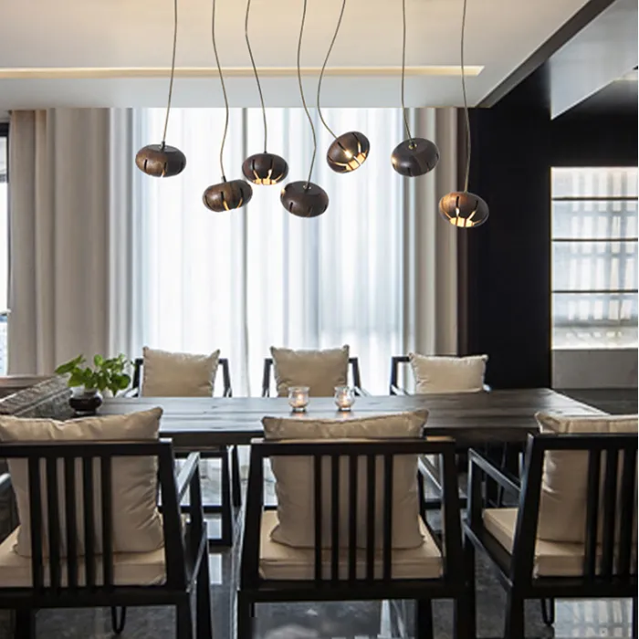 Дизайнерская люстра CAPSULES D60 Light wood от ImperiumLoft