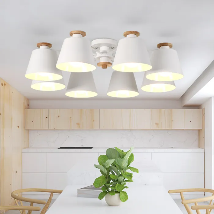 Люстра на штанге SCAD D88 White от ImperiumLoft