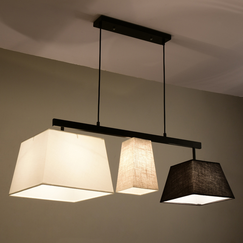Подвесной светильник Parecchi Black L117 Square section от ImperiumLoft