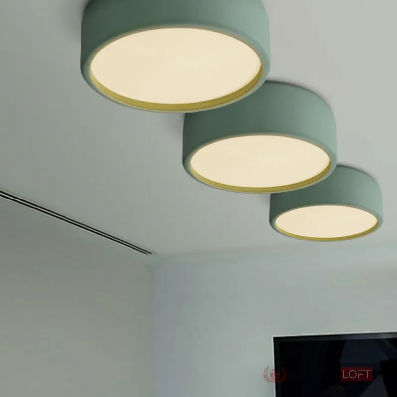 Потолочный светильник CYLINDER B D35 Blue от ImperiumLoft