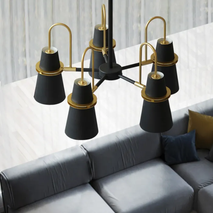 Люстра на штанге REINAR A D57 White от ImperiumLoft