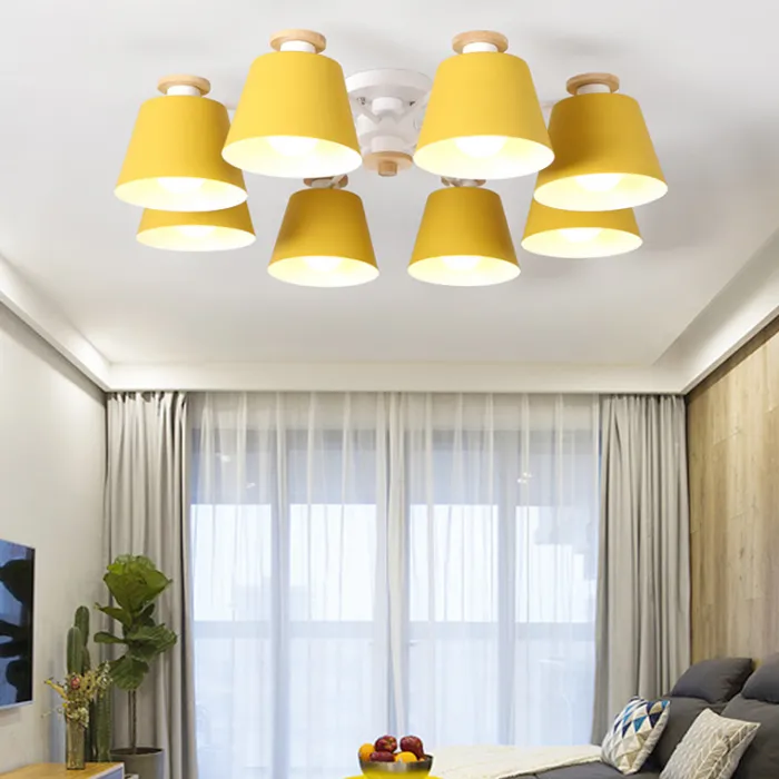 Люстра на штанге SCAD D88 White от ImperiumLoft