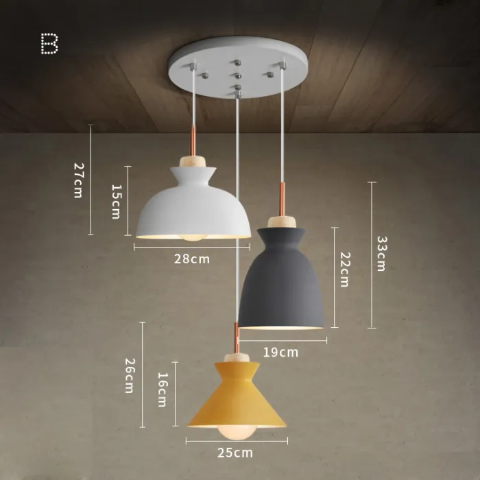 Подвесной светильник OMG TRIO B Round от ImperiumLoft
