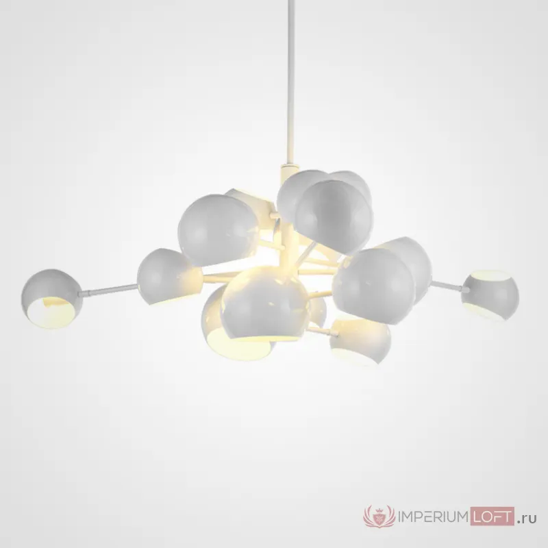 Дизайнерская люстра Kopra Burst L11 Black от ImperiumLoft