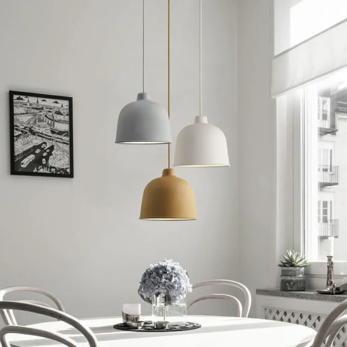 Люстра Grain Pendant Lamp Yellow от ImperiumLoft