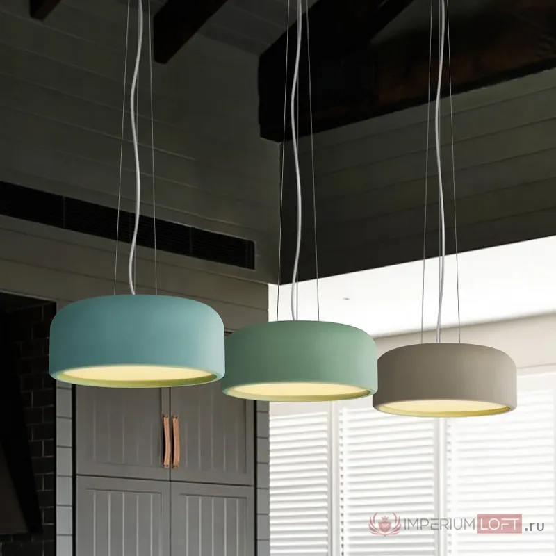 Потолочный светильник CYLINDER B D35 Blue от ImperiumLoft