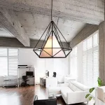 Подвесной светильник The Diamond Chandelier Kevin Reilly 3 Белый от ImperiumLoft
