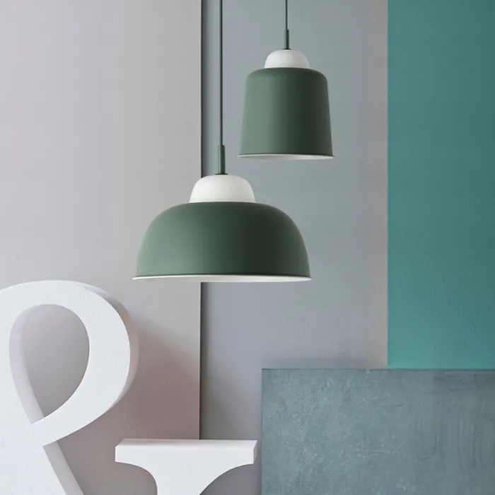 Подвесной светильник GLOW D30.5 Green от ImperiumLoft