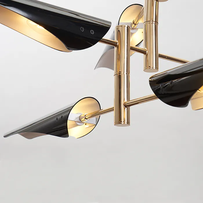 Люстра Cross cable no 407 D125 4 lights Black от ImperiumLoft