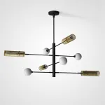 Люстра на штанге SWAY D130 8 lamps от ImperiumLoft