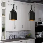 Подвесной светильник URANIUM D24 Black от ImperiumLoft