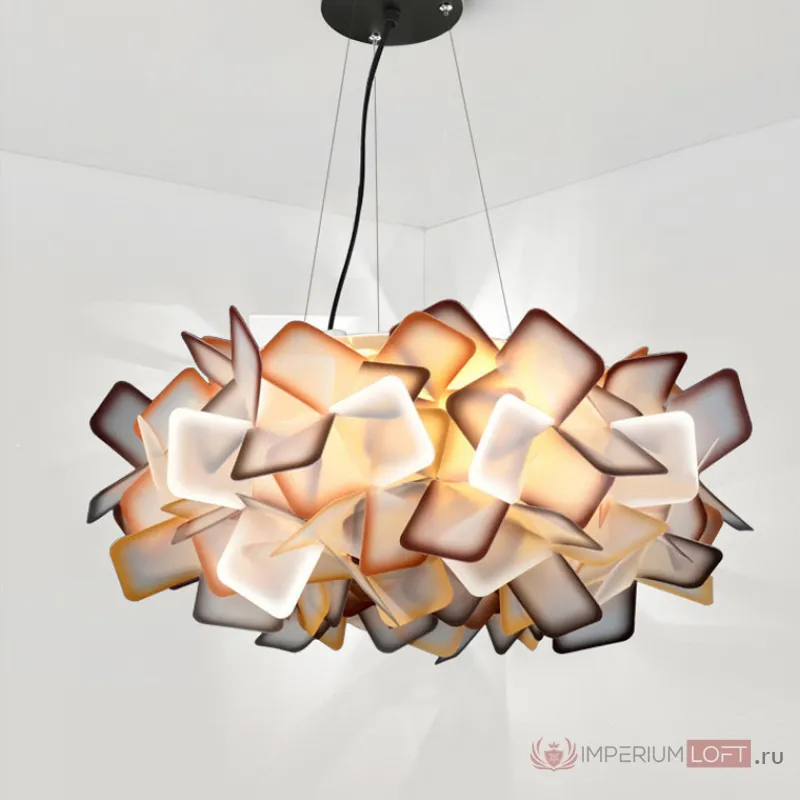 Подвесная люстра CLIZIA D53 Purple от ImperiumLoft