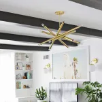 Люстра на штанге SPIKE D50 H65 от ImperiumLoft
