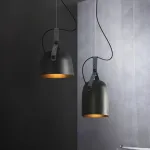 Подвесной светильник URANIUM D24 Black от ImperiumLoft