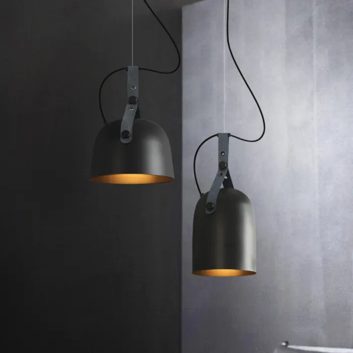 Подвесной светильник URANIUM D24 Black от ImperiumLoft