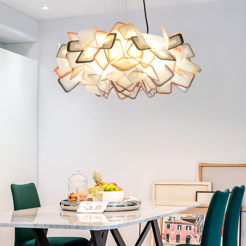 Подвесная люстра CLIZIA D53 Purple от ImperiumLoft