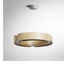 Подвесной кольцевой светильник RANGE 1 D55 Light wood