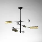 Люстра на штанге SWAY D116 8 lamps от ImperiumLoft
