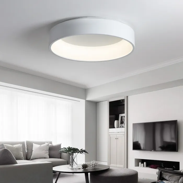 Потолочный светодиодный светильник TRAY D80 Black от ImperiumLoft