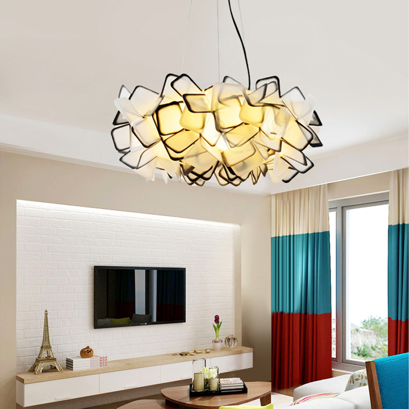 Подвесная люстра CLIZIA D53 Purple от ImperiumLoft