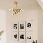 Люстра на штанге SPIKE D50 H65 от ImperiumLoft