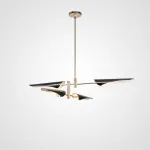 Люстра Cross cable no 407 D125 4 lights Black от ImperiumLoft