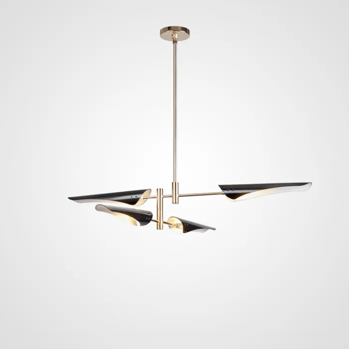Люстра Cross cable no 407 D125 4 lights Black от ImperiumLoft