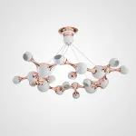 Дизайнерская подвесная люстра ATOMIC ROUND SUSPENSION White