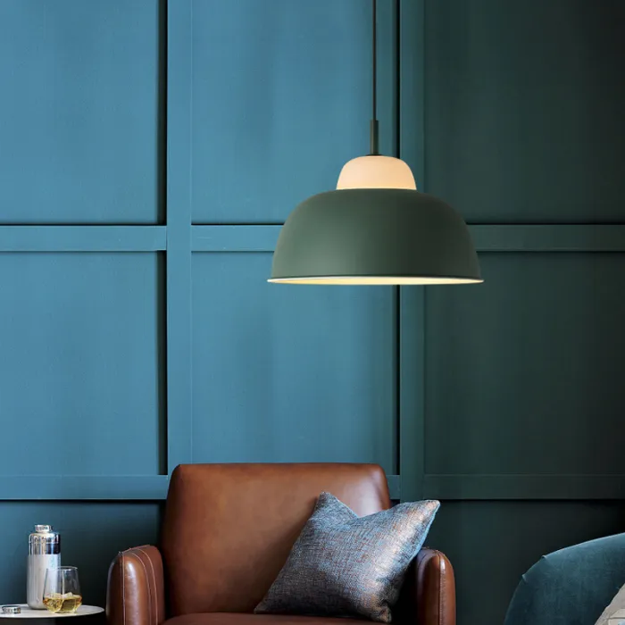 Подвесной светильник GLOW D30.5 Green от ImperiumLoft
