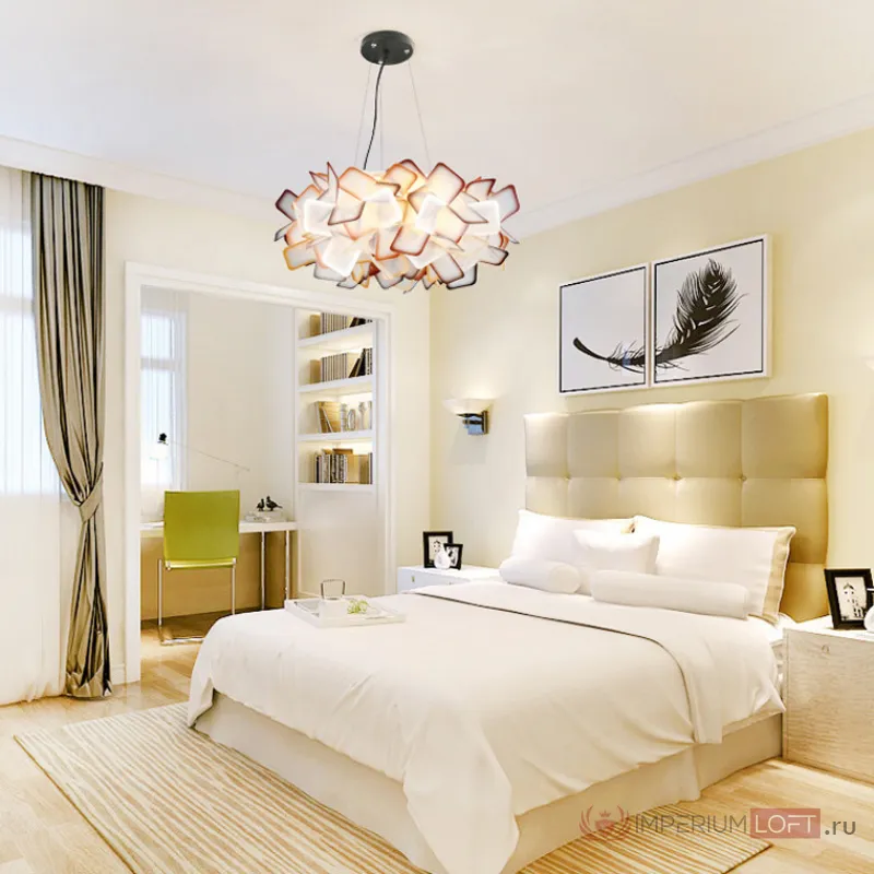 Подвесная люстра CLIZIA D53 Purple от ImperiumLoft
