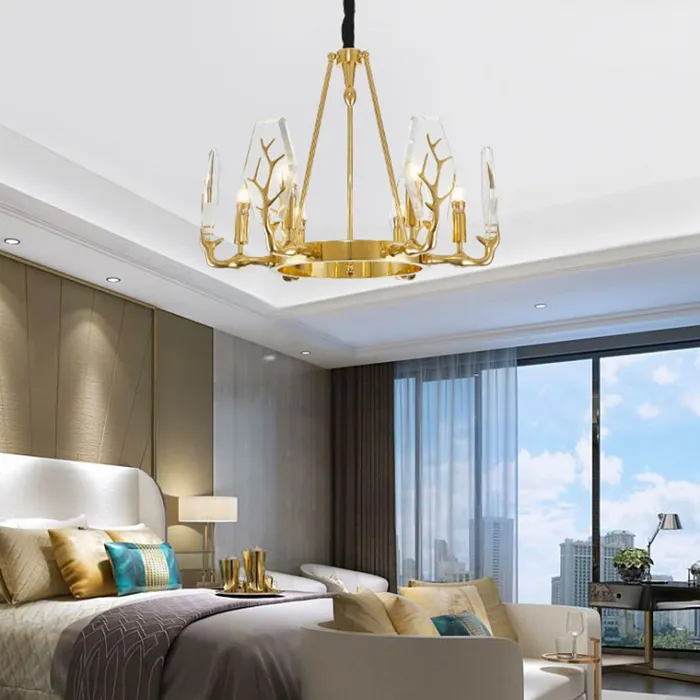 Подвесная кольцевая люстра PRIME D95 от ImperiumLoft