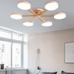 Потолочная люстра TURNA 6 Gray от ImperiumLoft