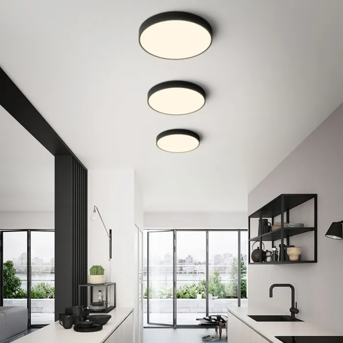 Потолочный светильник DISC BW D50 Black от ImperiumLoft
