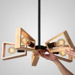Люстра на штанге FAN Black от ImperiumLoft