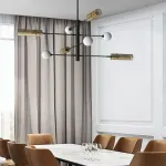 Люстра на штанге SWAY D116 6 lamps от ImperiumLoft