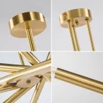Люстра на штанге SPIKE D50 H65 от ImperiumLoft