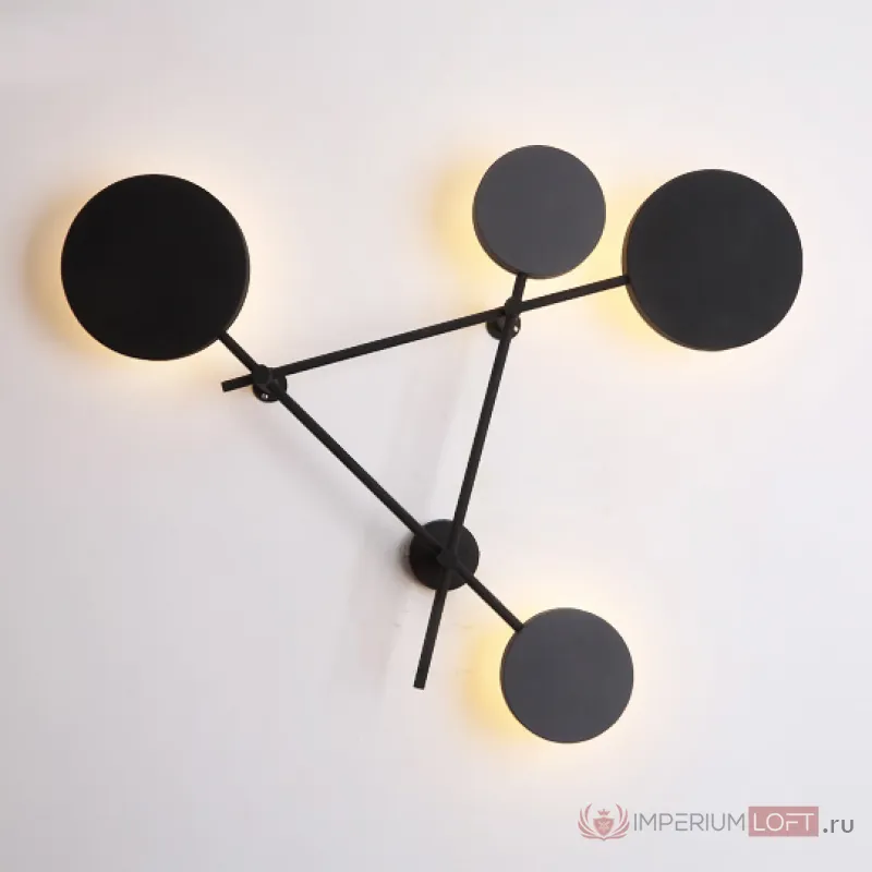 Бра Iride Bernhardt dots 140 cm Black от ImperiumLoft
