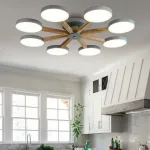 Потолочная люстра TURNA 8 Pink от ImperiumLoft