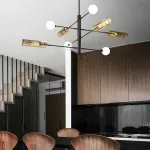 Люстра на штанге SWAY D116 6 lamps от ImperiumLoft