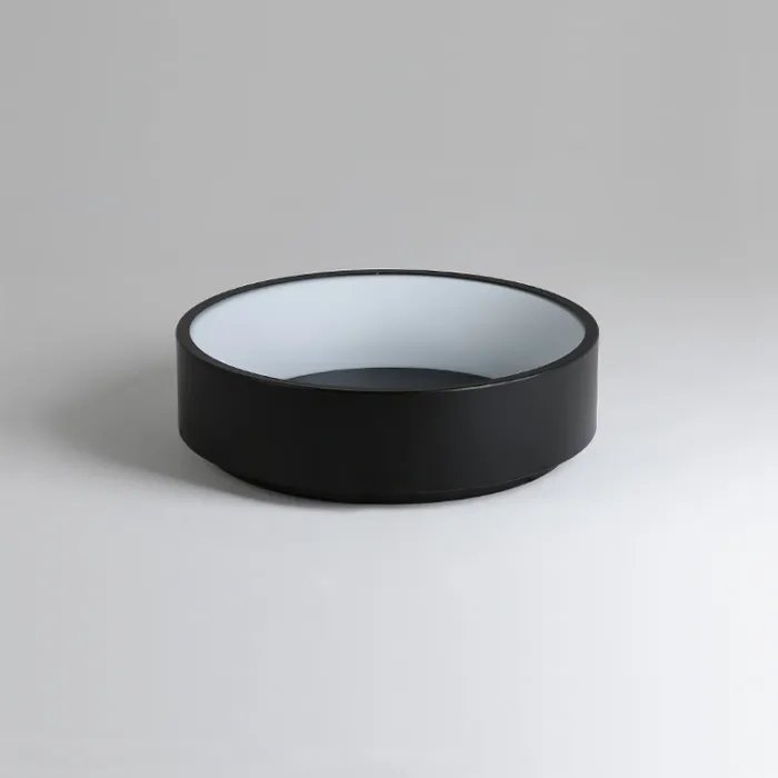 Потолочный светодиодный светильник TRAY D80 Black от ImperiumLoft