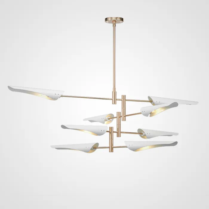 Люстра Cross cable no 407 D165 8 lights White от ImperiumLoft