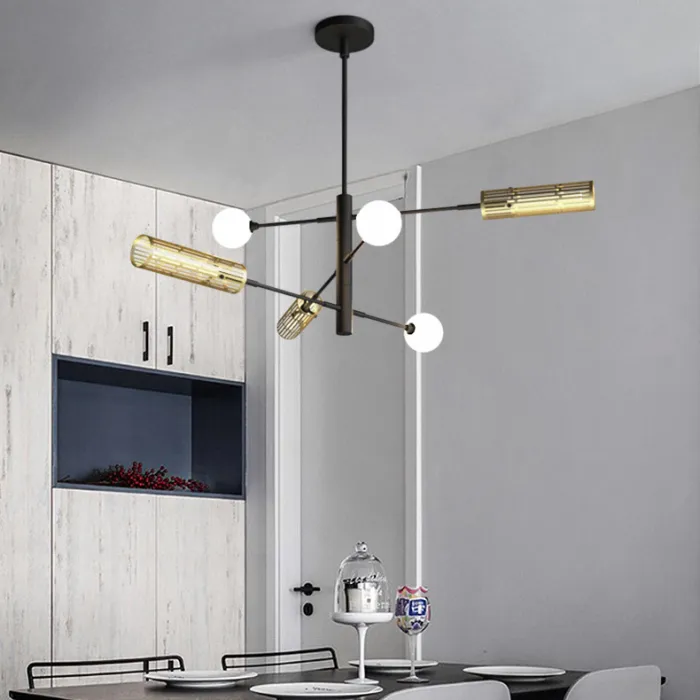 Люстра на штанге SWAY D116 6 lamps от ImperiumLoft
