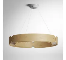 Подвесной кольцевой светильник RANGE 1 D70  Light wood