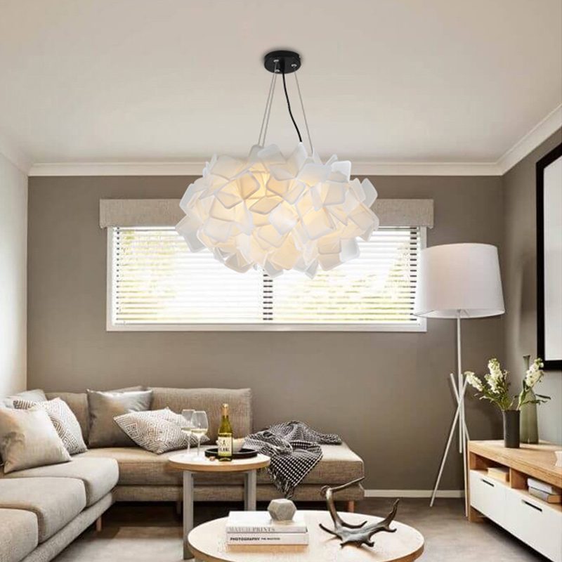 Подвесная люстра CLIZIA D53 Purple от ImperiumLoft
