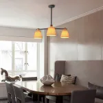 Потолочная люстра на штанге NATURA A YELLOW 8 от ImperiumLoft