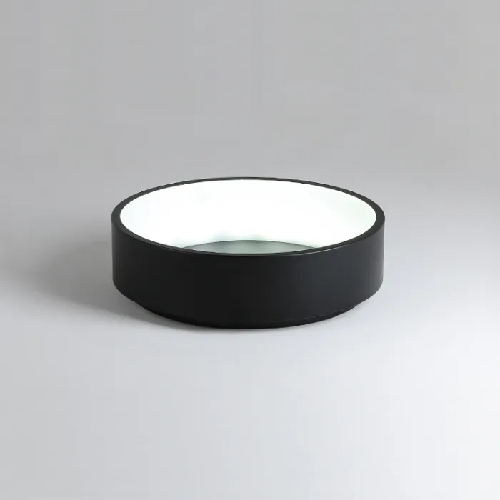 Потолочный светодиодный светильник TRAY D80 Black от ImperiumLoft