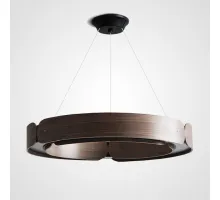 Подвесной кольцевой светильник RANGE 1 D70 Black walnut