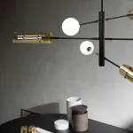 Люстра на штанге SWAY D116 6 lamps от ImperiumLoft