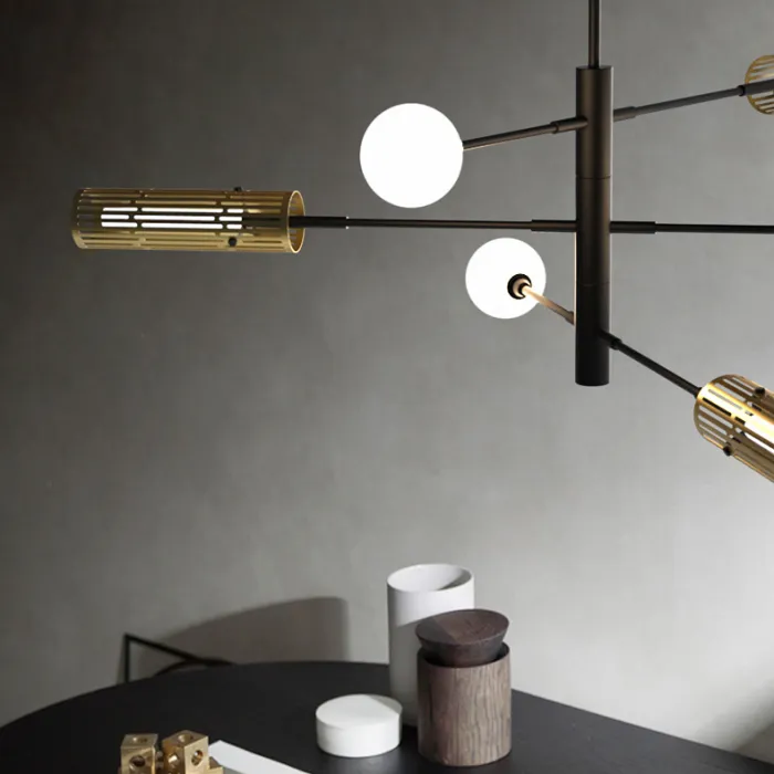 Люстра на штанге SWAY D116 6 lamps от ImperiumLoft